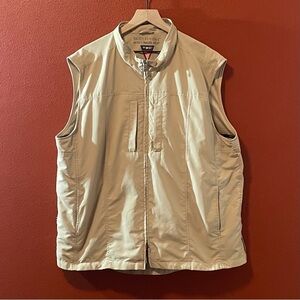 Scottevest Men’s RFID Travel Tec Polyester Utility Full Gorpcore Zip Vest Jacket